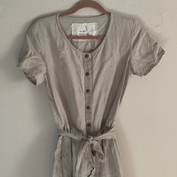 not perfect linen Dresses & Skirts - Not Perfect Linen mama dress